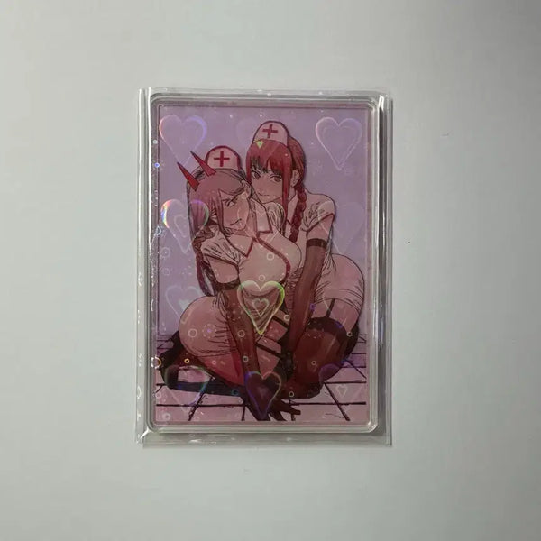 [BUNJANG] Chainsaw Man Nurse Makima Power Status Card / 체인소맨 간호사 마키마 파워 스테이터스