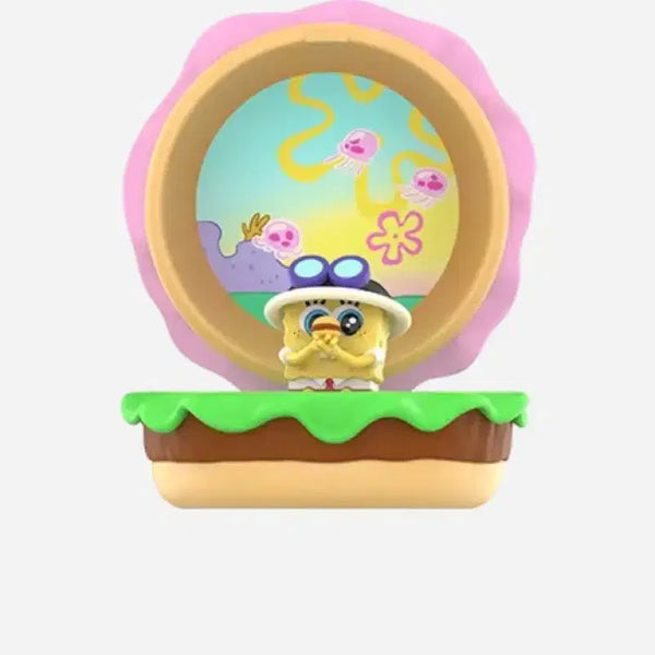 [BUNJANG] Pop Mart SpongeBob Krabby Patty Jelly & Mr. Krabs Bundle Set / 팝마트 스폰지밥 게살버거 젤리+집게사장 일괄