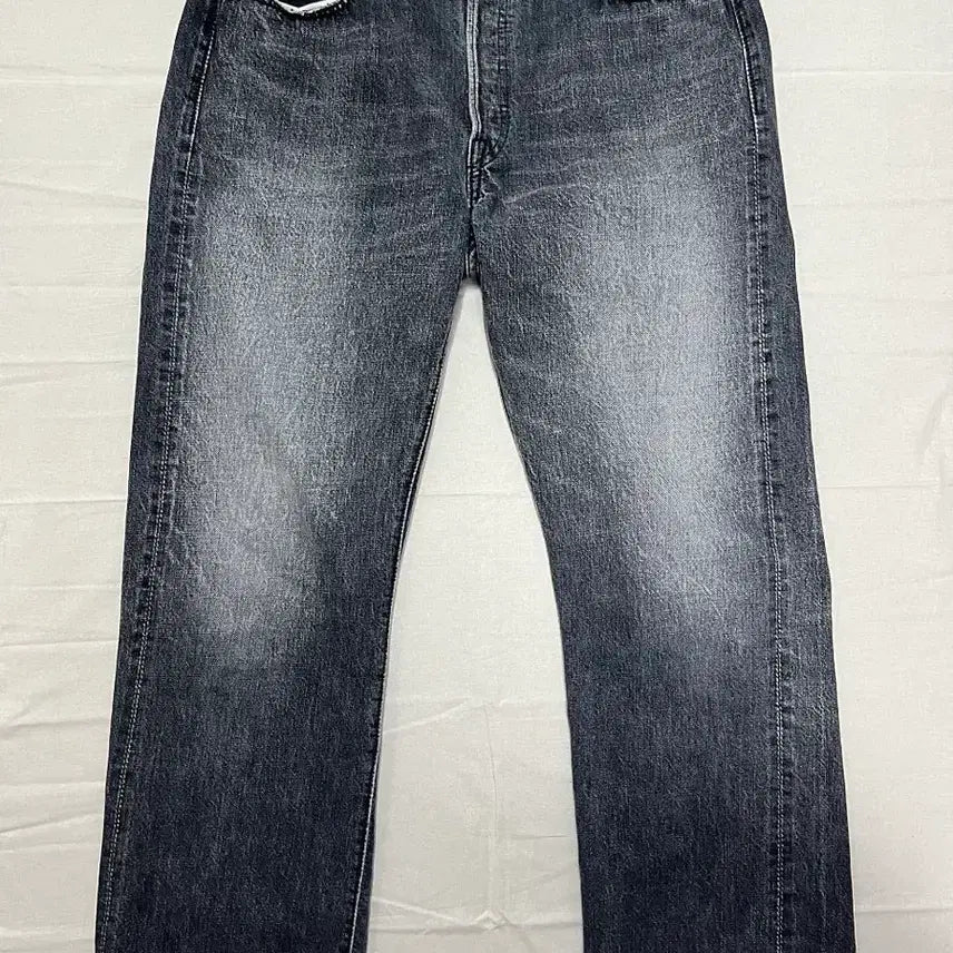 [BUNJANG] Full Count 0105 Dartford Black Indigo Denim Pants / [33] 풀카운트 0105 다트포드 흑청 데님 팬츠