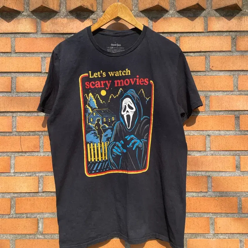 [BUNJANG] Ghost Face Graphic T-Shirt / 고스트 그래픽 티셔츠