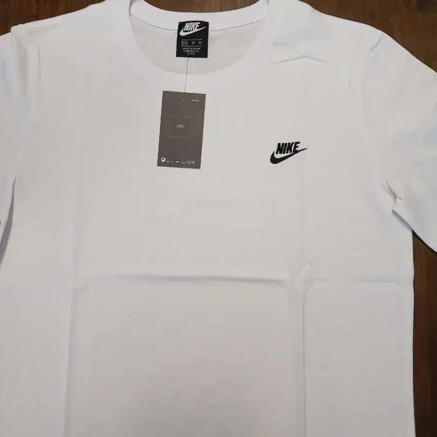 [BUNJANG] Nike Basic Logo Short Sleeve T-Shirt White / 나이키 기본 로고 반팔 티셔츠 화이트