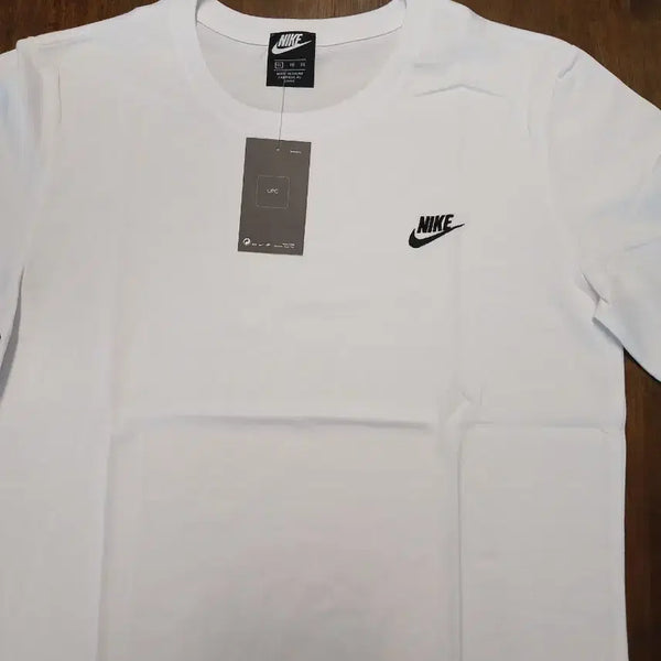 [BUNJANG] Nike Basic Logo Short Sleeve T-Shirt White / 나이키 기본 로고 반팔 티셔츠 화이트