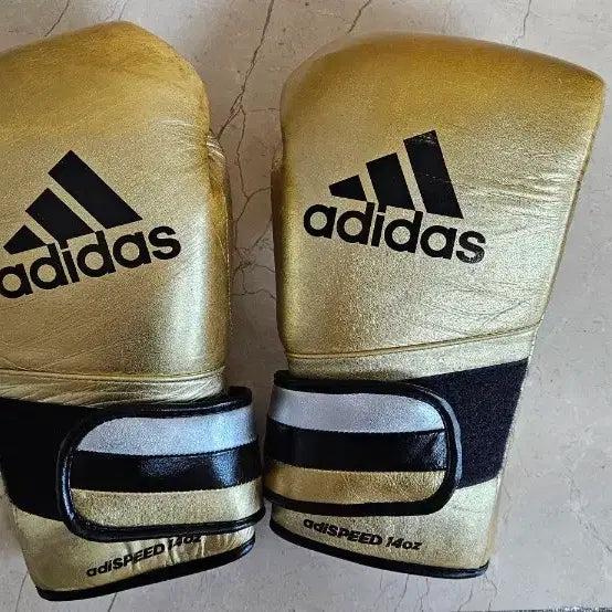 [BUNJANG] Adidas Adispeed 501 Pro Boxing Gloves (14oz, Leather) / 14온스아디다스 아디스피드 501 프로 복싱 글러브(가죽제품)