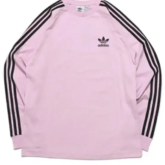 [BUNJANG] Adidas Adicolor 3-Stripes Long Sleeve Orchid Pink / S)아디다스 핑크 롱슬리브 아디컬러 3s 롱슬리브 오키드 핑크