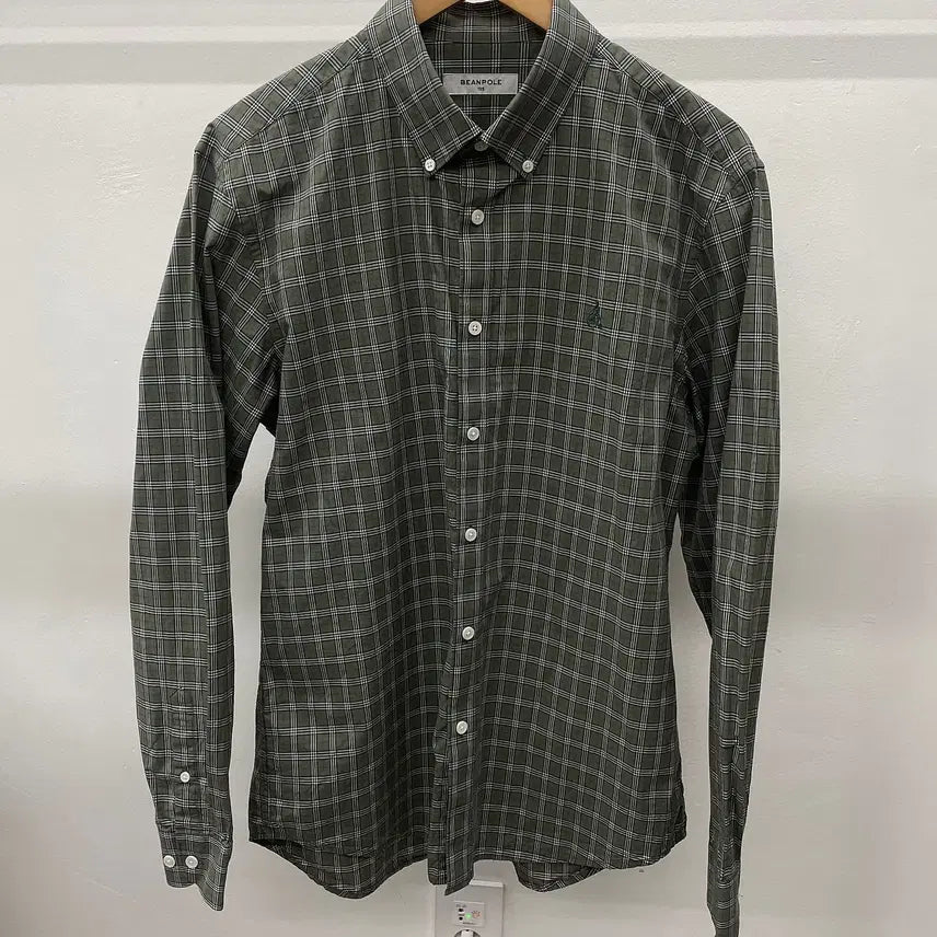 [BUNJANG] Beanpole Checkered Shirt / 105)빈폴 체크 셔츠