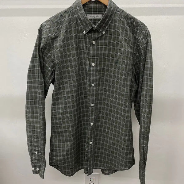 [BUNJANG] Beanpole Checkered Shirt / 105)빈폴 체크 셔츠