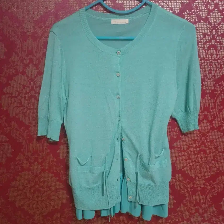 [BUNJANG] It Michaa Mint Cardigan / 잇미샤 가디건