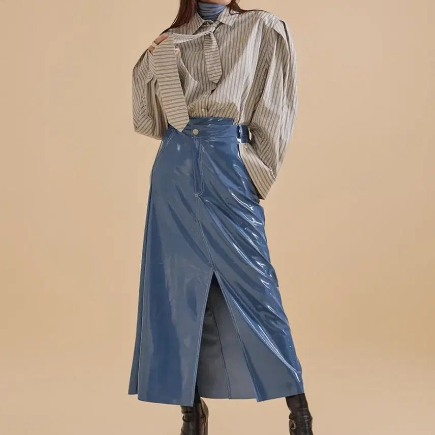 [BUNJANG] Dint Denver Stripe Loose Fit Shirt / 딘트S575  덴버 스프라이프 루즈핏 셔츠