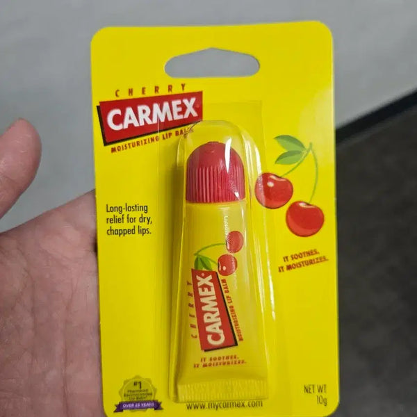 [BUNJANG] Carmex Cherry Tube Lip Balm 10g / [새제품]카멕스 튜브 립밤