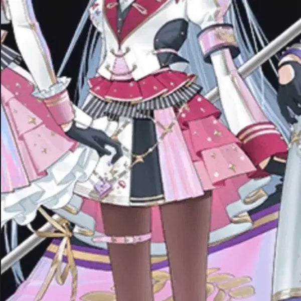 [BUNJANG] Yoisaki Kanade 5th Anniversary Festival Cosplay Set (Wig & Costume) / 프세카 요이사키 카나데 5주년 감사제 코스프레 세팅가발, 의상
