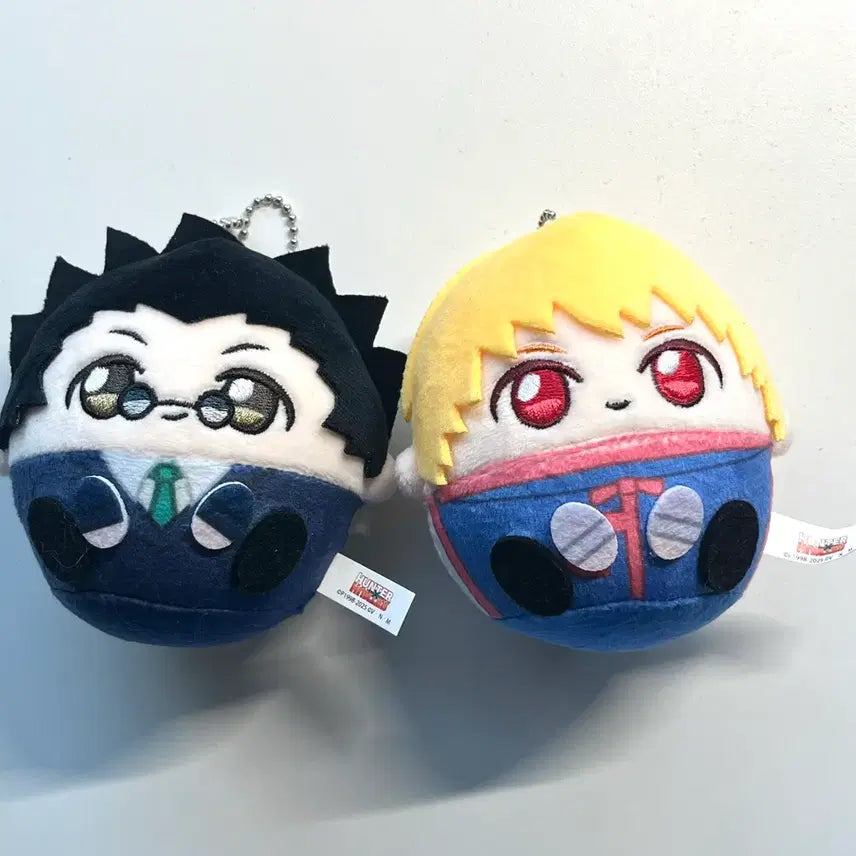 [BUNJANG] Hunter x Hunter Kurapika Leorio "Manju" Plush Bundle Set / (일괄)헌터헌터 크라피카 레오리오 눌셋 만쥬 누이 판매해요!