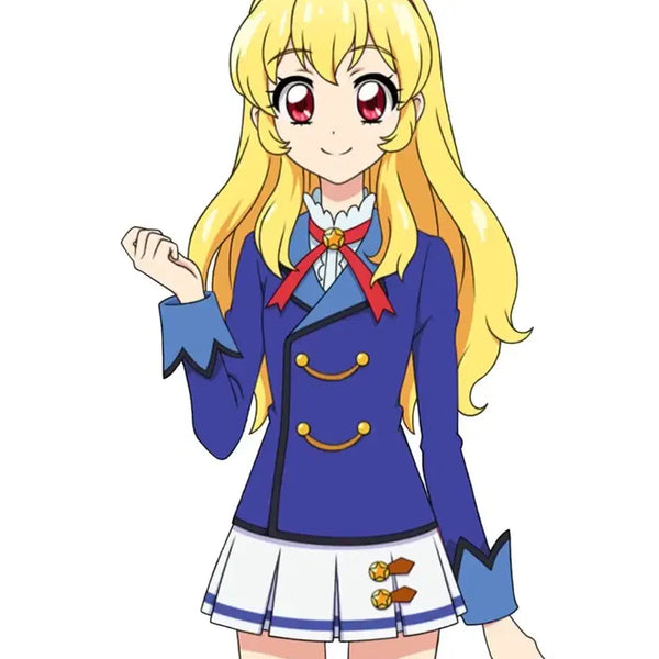 [BUNJANG] Aikatsu Ichigo Hoshimiya School Uniform (Winter) Cosplay Set (S-M) / 아이엠스타 라임 이치고 교복 동복 코스프레 세팅가발, 의상 s~m