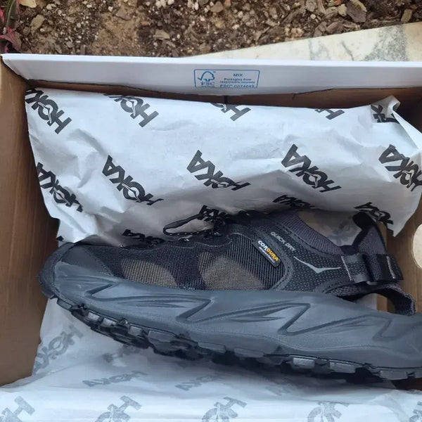 [BUNJANG] Hoka Hopara 2 Black 280mm Sandals (Sealed) / 호카 호파라2 280 블랙 (미개봉 새제품)