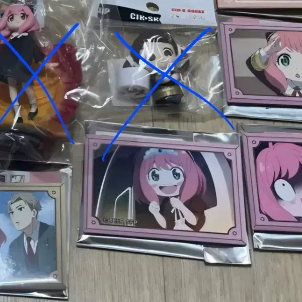 [BUNJANG] SPY x FAMILY Anya, Yor, Loid Can Badge Set / 스파이패밀리 스파패 아냐 요르 로이드 캔뱃지 세트