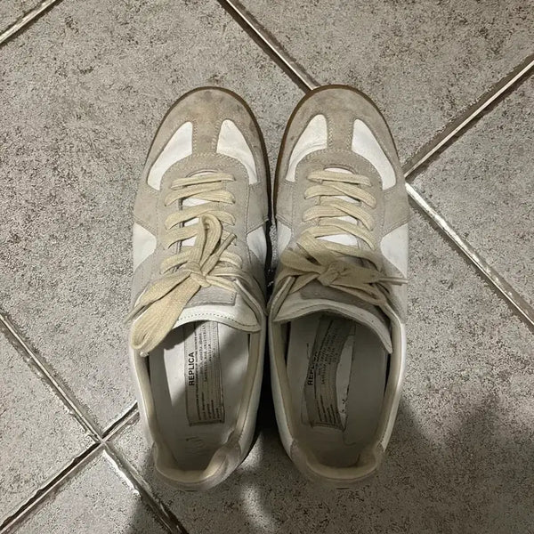 [BUNJANG] Maison Margiela Replica Sneakers White / 오늘만 특가!메종마르지엘라 레플리카 스니커즈 화이트