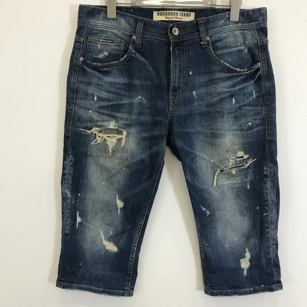 [BUNJANG] Buckaroo 7/10 Length Denim Pants (32 Inch) / 버커루 7부 데님팬츠 [32인치]