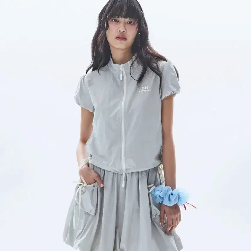 [BUNJANG] Raymond Women's Windbreaker Setup Jacket & Skirt WS / 레이몬트 여성 바람막이 셋업 자켓&치마 WS