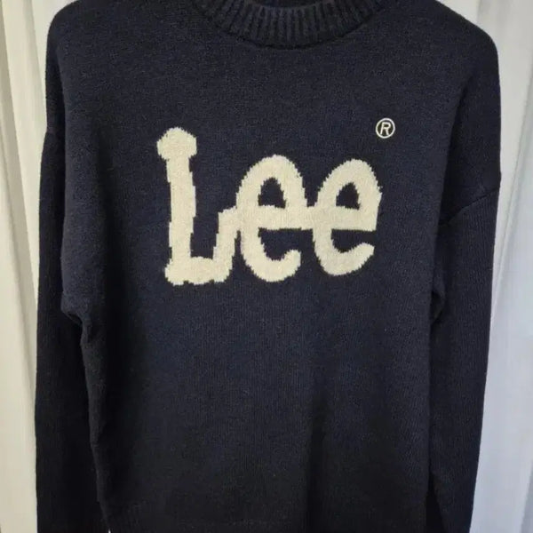 [BUNJANG] Lee Navy Knit Sweater - Size M / Lee 리 네이비 니트 M