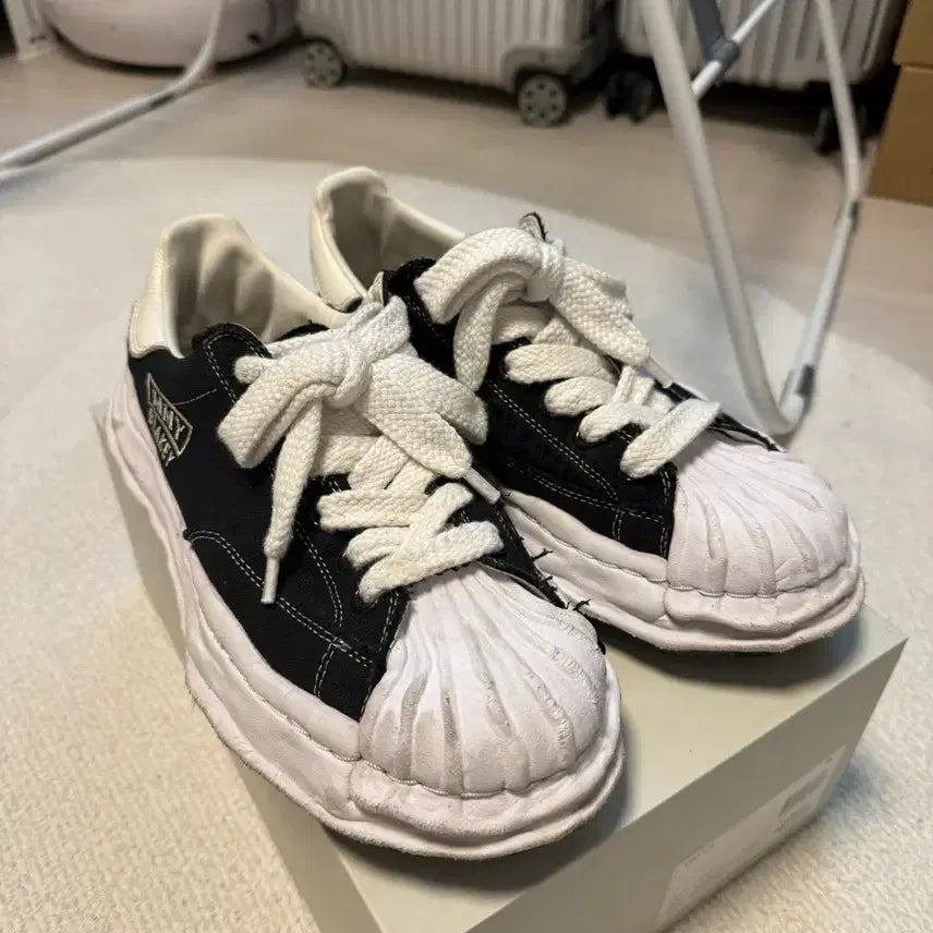 [BUNJANG] Mihara Yasuhiro Blakey Leather Sneakers EU43 / 미하라 야스히로 블레이키 EU43