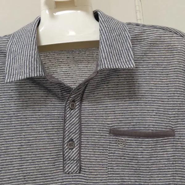 [BUNJANG] Bogner Men's Polyester-Linen Blend Short Sleeve T-Shirt Size 105 / 보그너/마혼방스판반팔티/정품/남성105