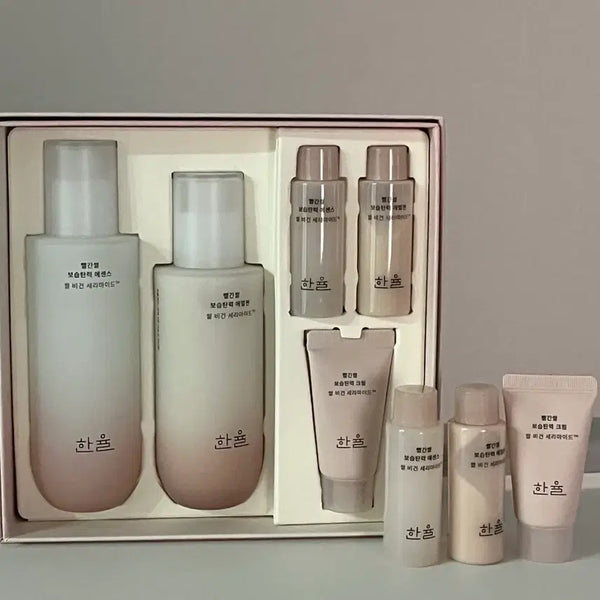 [BUNJANG] Hanyul Red Rice 2-Piece Set + Red Rice 3-Piece Gift Kit / 한율 빨간쌀2종세트+빨간쌀3종증정