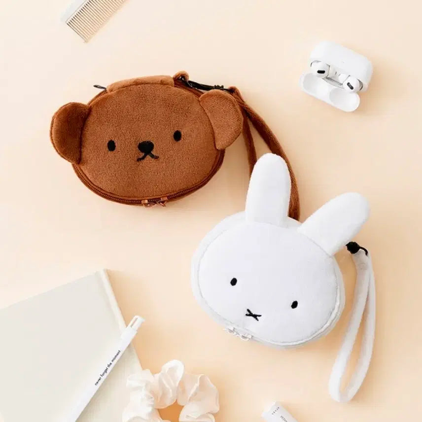 [BUNJANG] Yes24 Miffy Boris Face Pouch Bundle Set / 예스24 미피 보리스 얼굴 파우치 일괄