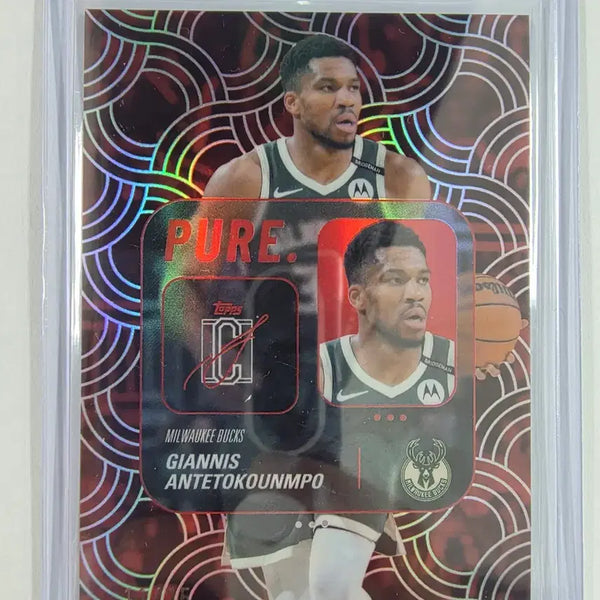 [BUNJANG] 2025-26 Topps Signature Class NBA Giannis Antetokounmpo Red (Limited Edition) / 2025-26 탑스 시그니처 클래스 NBA 야니스 아데토쿤보 (레드)
