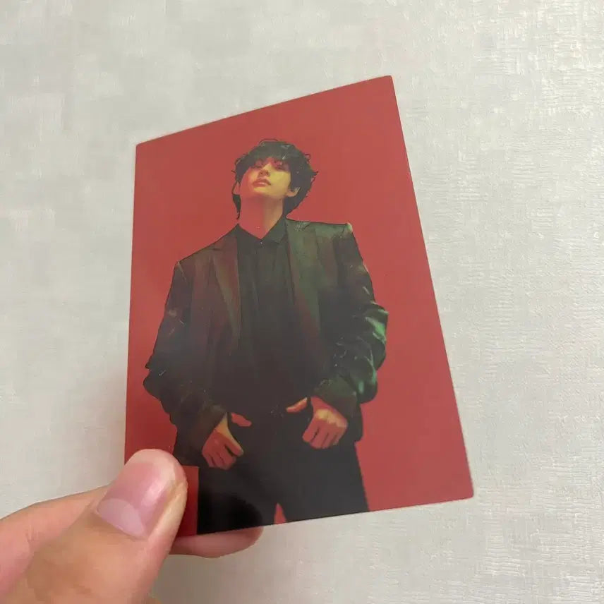 [BUNJANG] BTS Map of the Soul Photobook V Taehyung Film Card CLUE VER / 방탄소년단 BTS 맵더소울 포토북 CLUE VER 뷔 태형 필름카드