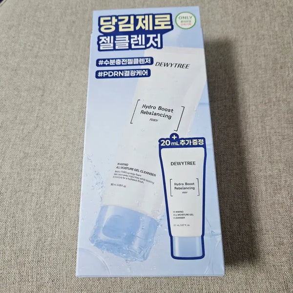 [BUNJANG] Dewytree High Amino All Moisture Gel Cleanser 180ml + 20ml Bonus / [PDRN/수분클렌징] 듀이트리 하이 아미노 올 수분 젤 클렌저 180m