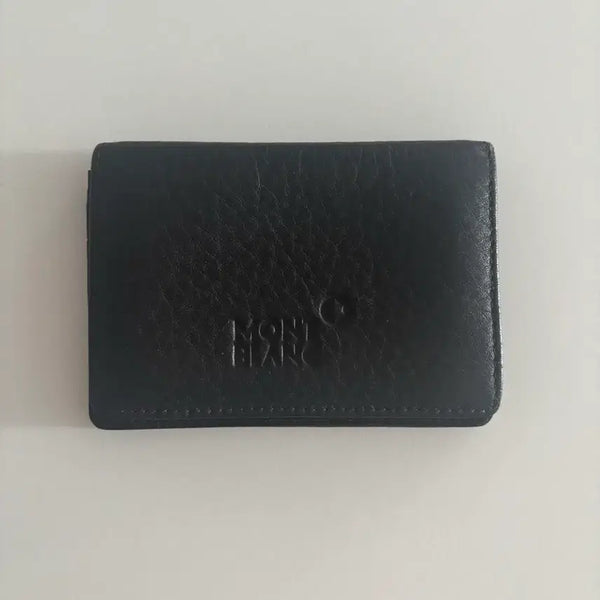 [BUNJANG] Montblanc Genuine Lambskin Card Holder / 정품 몽블랑 카드명함지갑