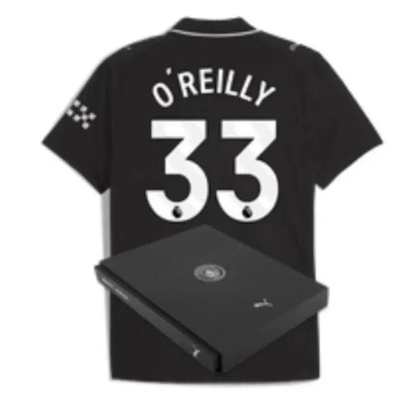 [BUNJANG] Manchester City 25/26 Authentic Away Jersey Black XXL / 25/26 맨시티 유니폼 어센틱 어웨이 블랙 XXL 새제품