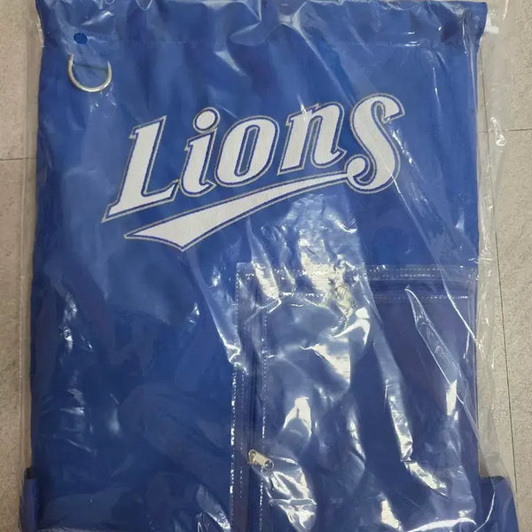 [BUNJANG] Samsung Lions Baseball Team Double-Sided Gym Sack (New, Unsealed) / 삼성라이온즈 배리즈 양면 짐쌕 팝니다(미개봉 새상품)