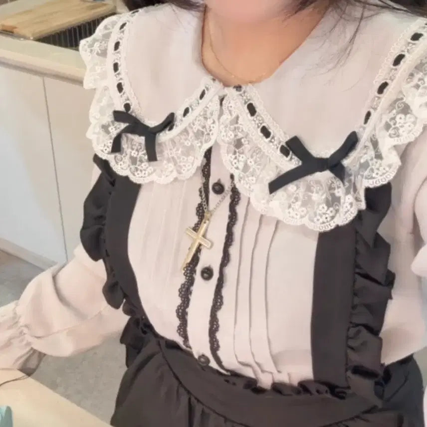 [BUNJANG] Dear My Love Blouse / 디어마이러브 블라우스