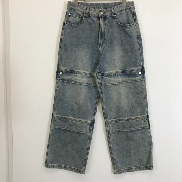[BUNJANG] In Tempo Mood Side Strap Denim Pants L / 인템포무드 사이드 스트랩 데님팬츠 [L]