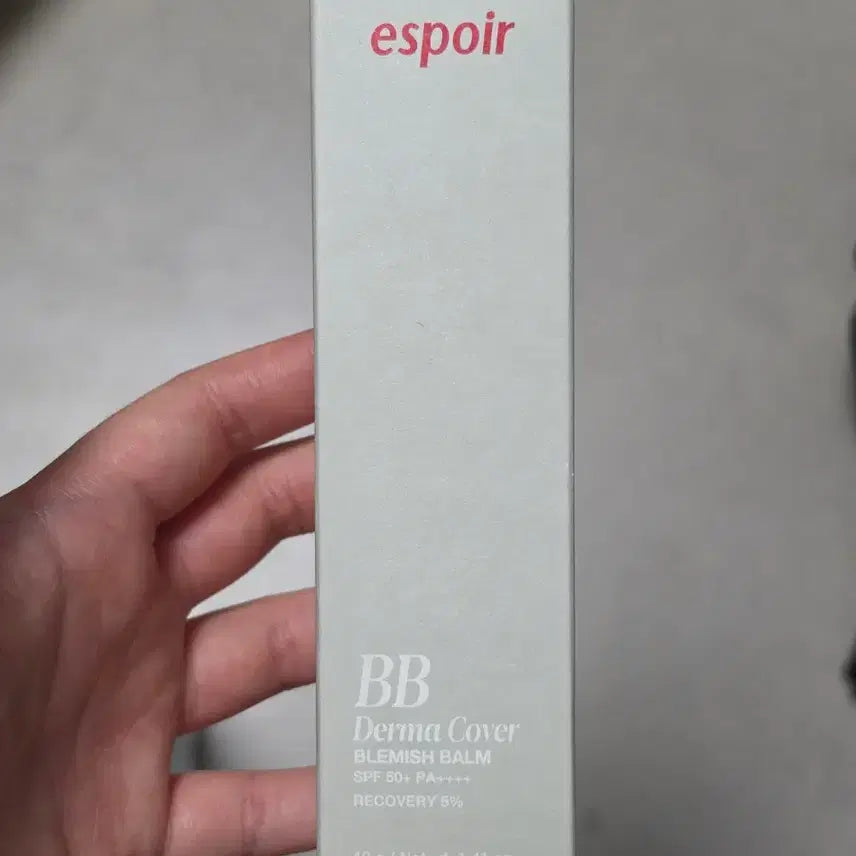 [BUNJANG] Espoir Derma Cover Blemish Balm Matcha (Includes Puff) / (퍼프증정) 에스쁘아 더마커버 블레미쉬 밤 말차