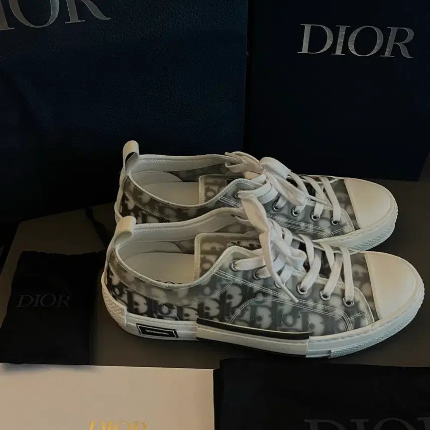 [BUNJANG] Dior B23 Sneakers Oblique Canvas Size 42 / [새상풍급]디올 오블리크 b23 스니커즈 42사이즈