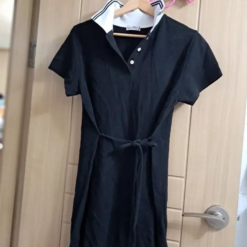 [BUNJANG] Princo Collar Mini Dress / 프린코 카라 원피스