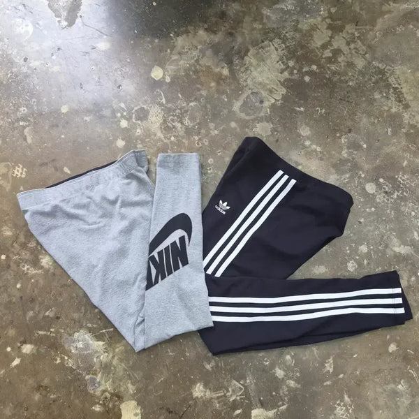 [BUNJANG] Nike & Adidas Running Tights Set / S) 나이키 아디다스 런닝 타이즈 레깅스 2개의 일괄 판매