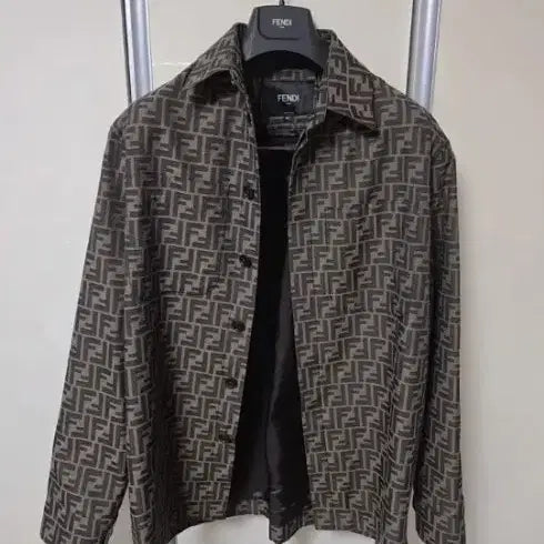 [BUNJANG] Fendi FF Logo Shirt Jacket / 펜디 FF 로고 셔츠 자켓(원가 265만원)
