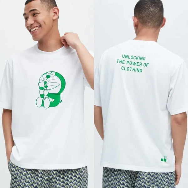 [BUNJANG] Uniqlo Doraemon UT T-Shirt XL (Recycled Material) / XL)유니클로 도라에몽 UT 반팔 티셔츠 에코 재활용 빈티지
