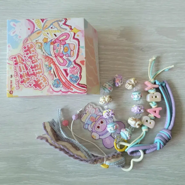 [BUNJANG] BabyThree Pastel Bora BABY Acrylic Keyring / 베이비쓰리 아크릴 키링 [파스텔보라 BABY] (정품/단순개봉)