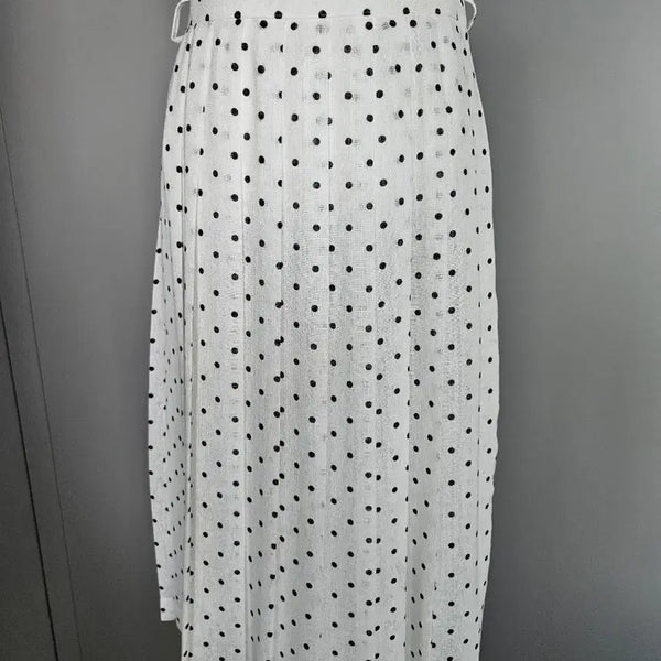 [BUNJANG] Dot Pleated Skirt / 도트 주름 스커트
