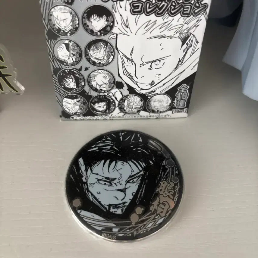 [BUNJANG] Jujutsu Kaisen Jump Shop Original Art Choso Can Badge / 주술회전 점프샵 원화 쵸소우 캔뱃지