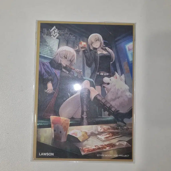 [BUNJANG] Fate/Grand Order Lawson Shikishi Jeanne Saber Alter / 페이트 그랜드 오더 페그오 로손 색지 잔느 세이버 얼터