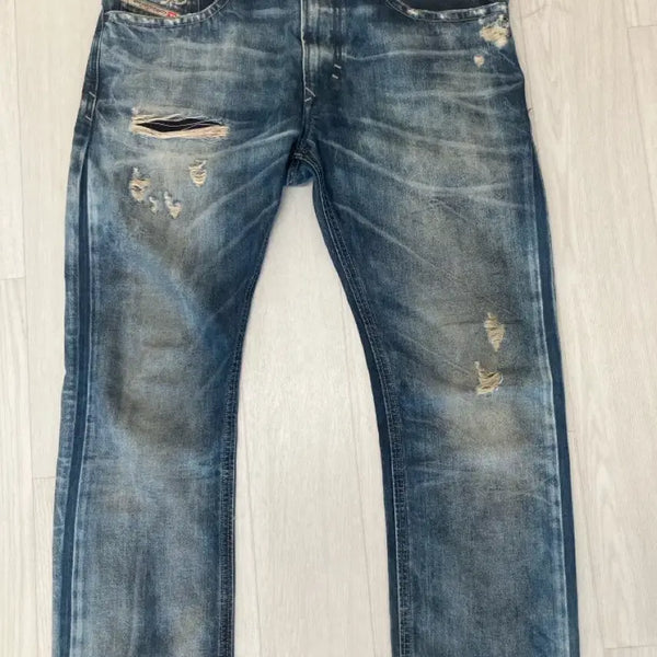 [BUNJANG] Diesel Blue Icons 2014/2 Edition Slim Straight Fit Jeans / 디젤 블루 아이콘즈 2014/2 에디션 (32)