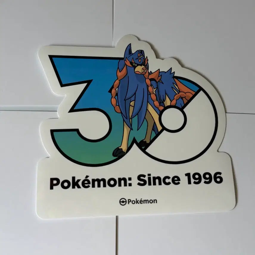 [BUNJANG] Pokemon 30th Anniversary Sticker Zamazenta / 포켓몬스터 30주년 스티커 판매 교환 역전의 용사 자시안