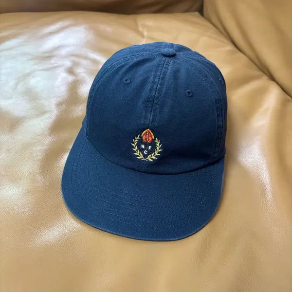 [BUNJANG] Heritagefloss 6-Panel Cap Crest Navy / 헤리티지플로스 6패널 볼캡 모자 크레스트 네이비