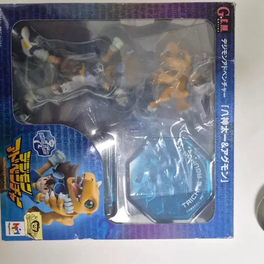 [BUNJANG] Digimon Adventure Gem Series Tai Kamiya & Agumon Figure / 디지몬 gem 신태일 & 아구몬