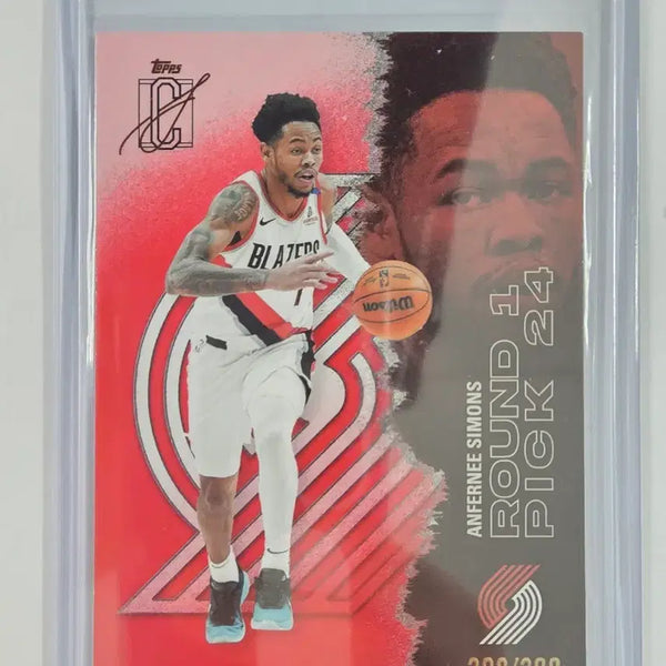 [BUNJANG] 2025-26 Topps Signature Class NBA Anfernee Simons (Coral /299) Basketball Card / 2025-26 탑스 시그니처 클래스 NBA 앤퍼니 사이먼스 (코랄)