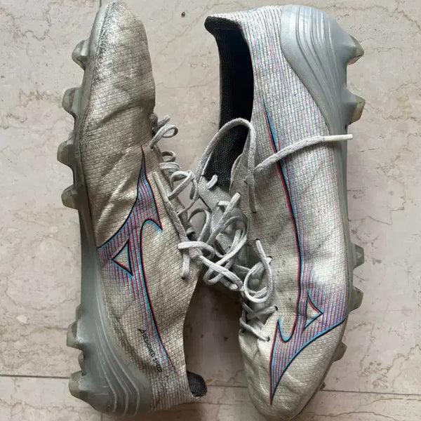 [BUNJANG] Mizuno Alpha 2 AG Soccer Cleats (250mm) / 미즈노 알파 2 AG